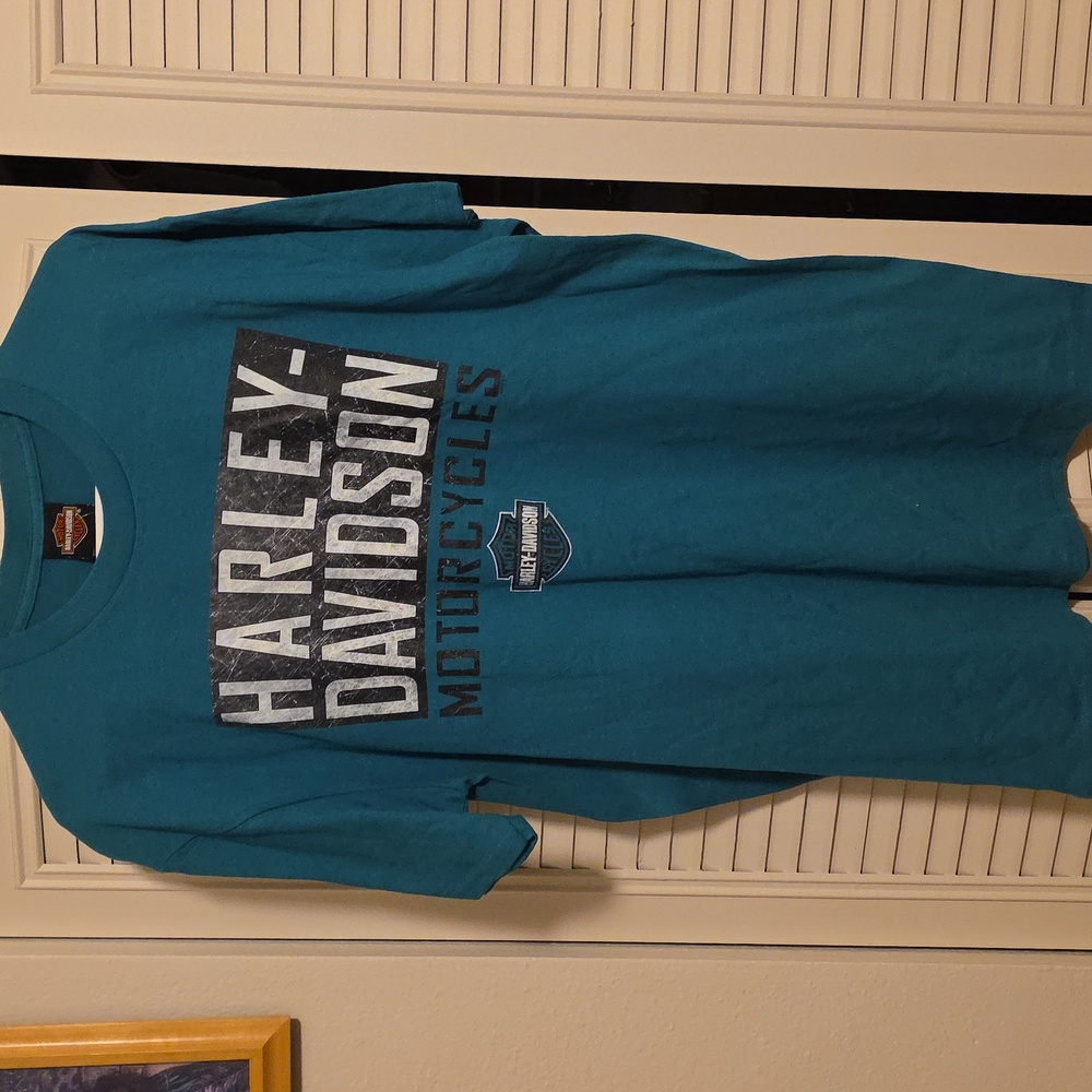 Harley-Davidson Blue Graphic Tee